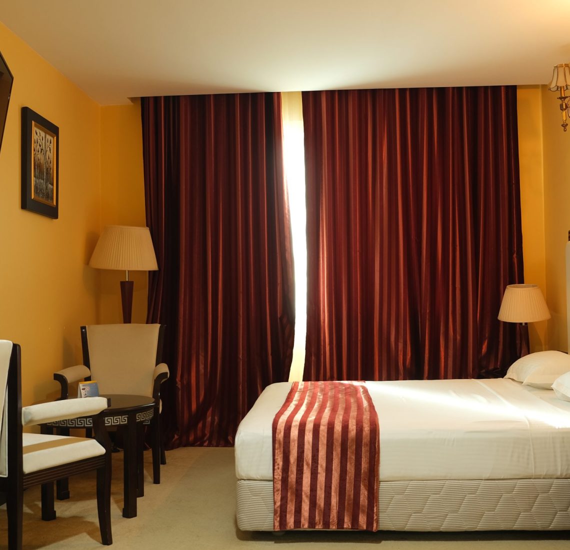 Chambre double grand lit